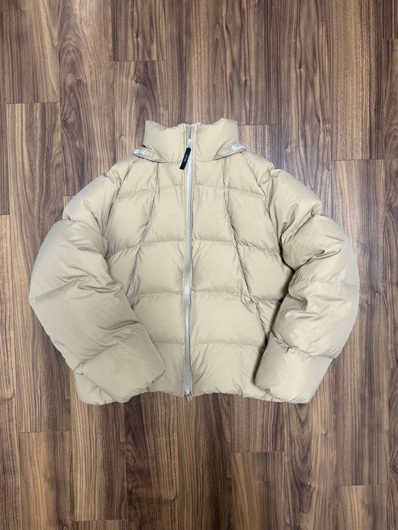 ROTOL curvy down jacket サンドベージュ サイズ3