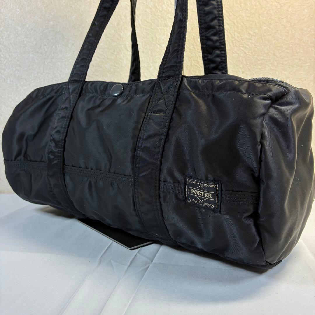 [未使用級] PORTER　タンカー　ドラムバッグ　ミニボストン　ダッフル