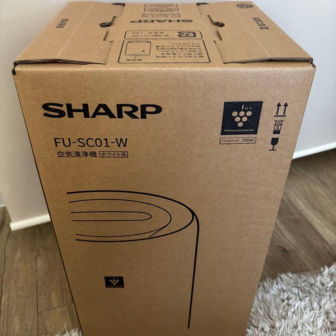 SHARP 空気清浄機 FU-SC01-W