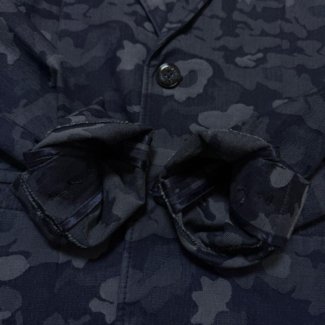 ✨未使用級/XL✨アルマーニエクスチェンジ テーラードジャケット 迷彩 デニム