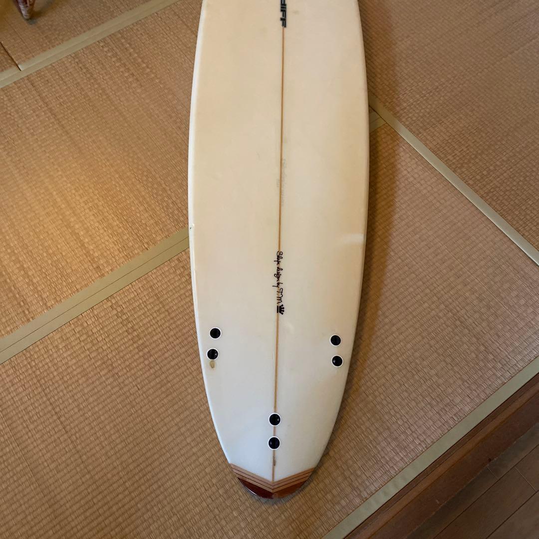 Cardiff ロングボード ファンボード　 ホワイト