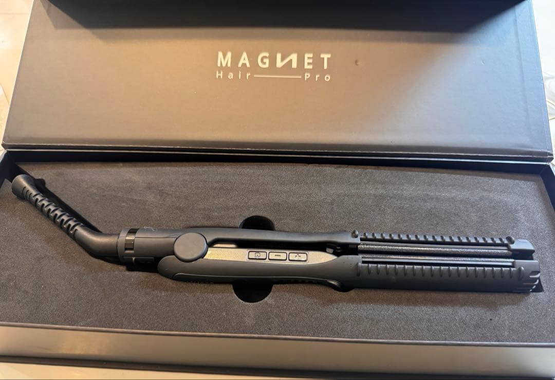 美品 マグネットヘアプロ ストレートアイロン HCS-G03DG