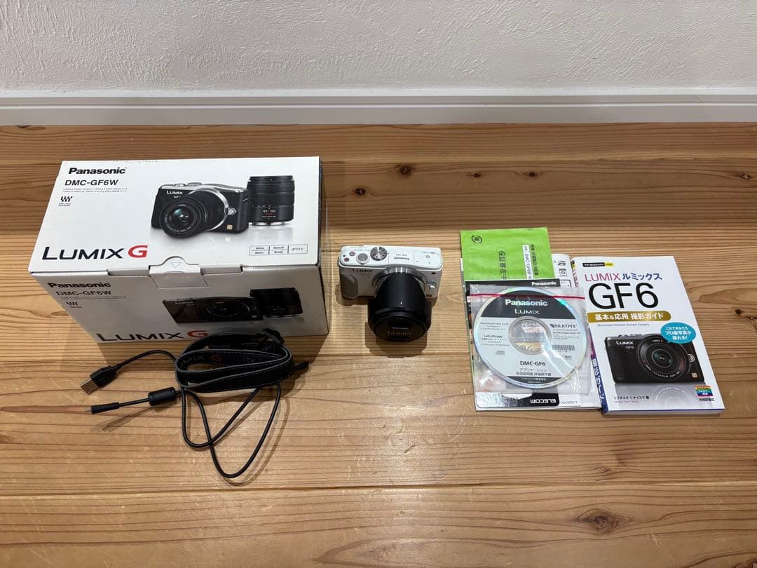 LUMIX DMC-GF6W(14-42mmレンズ) 電源難あり