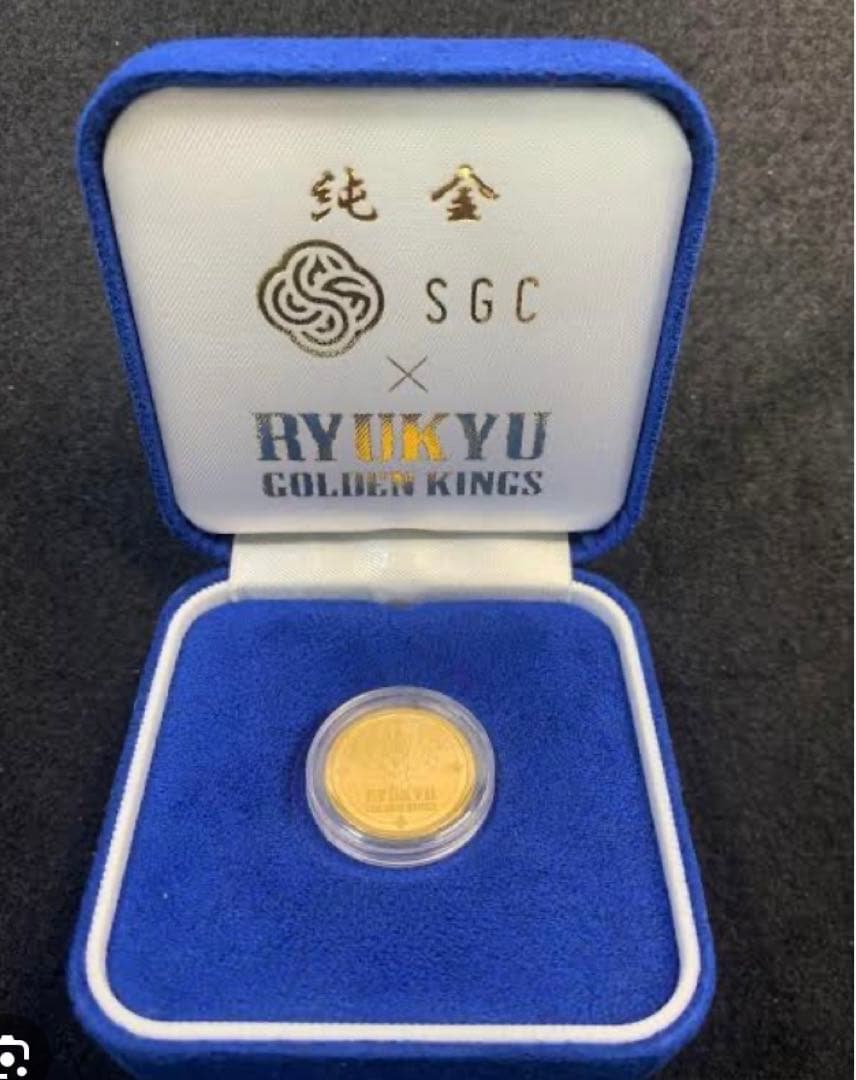 【純金3g】琉球GK記念メダル・24金3g新品未開封・公式非売品激レアメダル