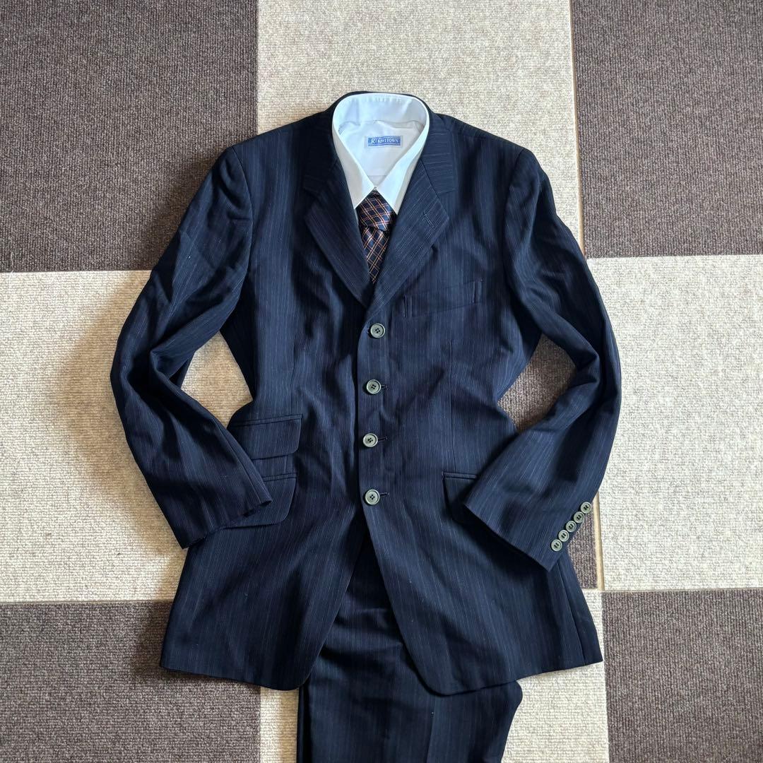 【レア品】Paul Smith ✖︎Tessilstrona セットアップ　紺