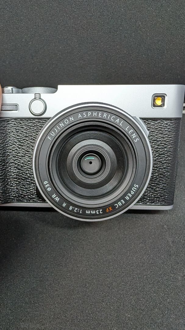 X-E5 XF23mm F2.8 R WRレンズキット シルバー アクセサリ付き