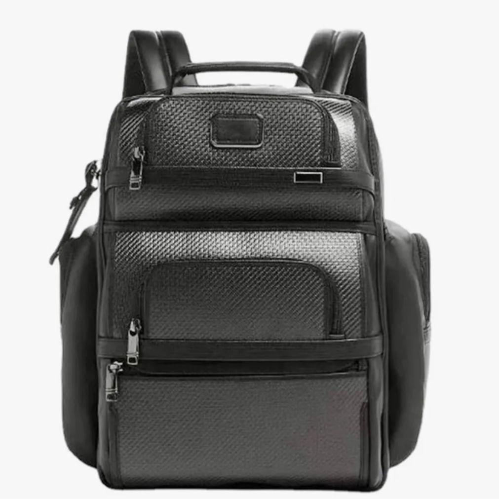 【美品】トゥミ リュック ALPHA3 カーボンレザー ビジネス 正規品