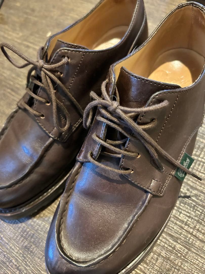 パラブーツ　CHAMBORD FEMME ブラウンローファー