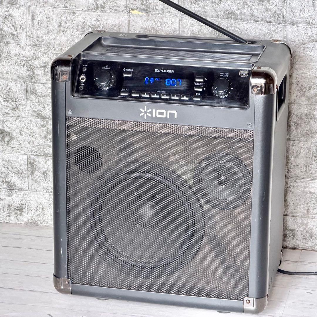 Ion「Explorer」Bluetooth搭載充電式ポータブルPAスピーカー