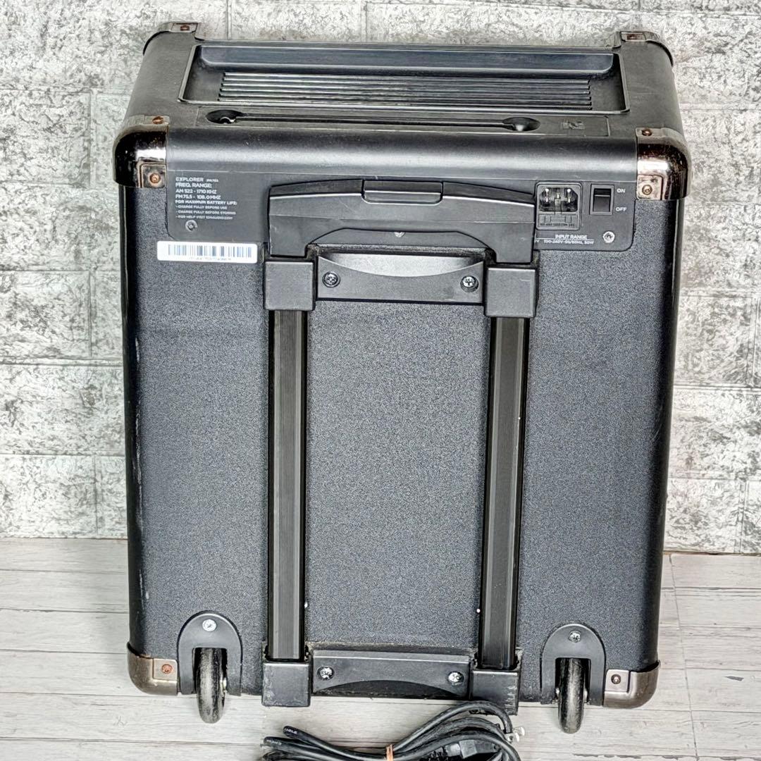 Ion「Explorer」Bluetooth搭載充電式ポータブルPAスピーカー