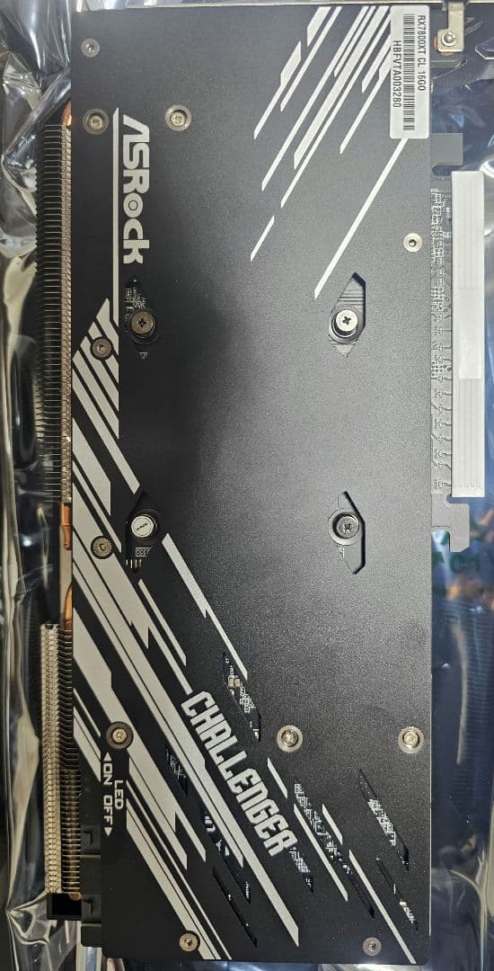 グラフィックボード・グラボ・ビデオカード ASRock Challenger RX7800XT 16GB