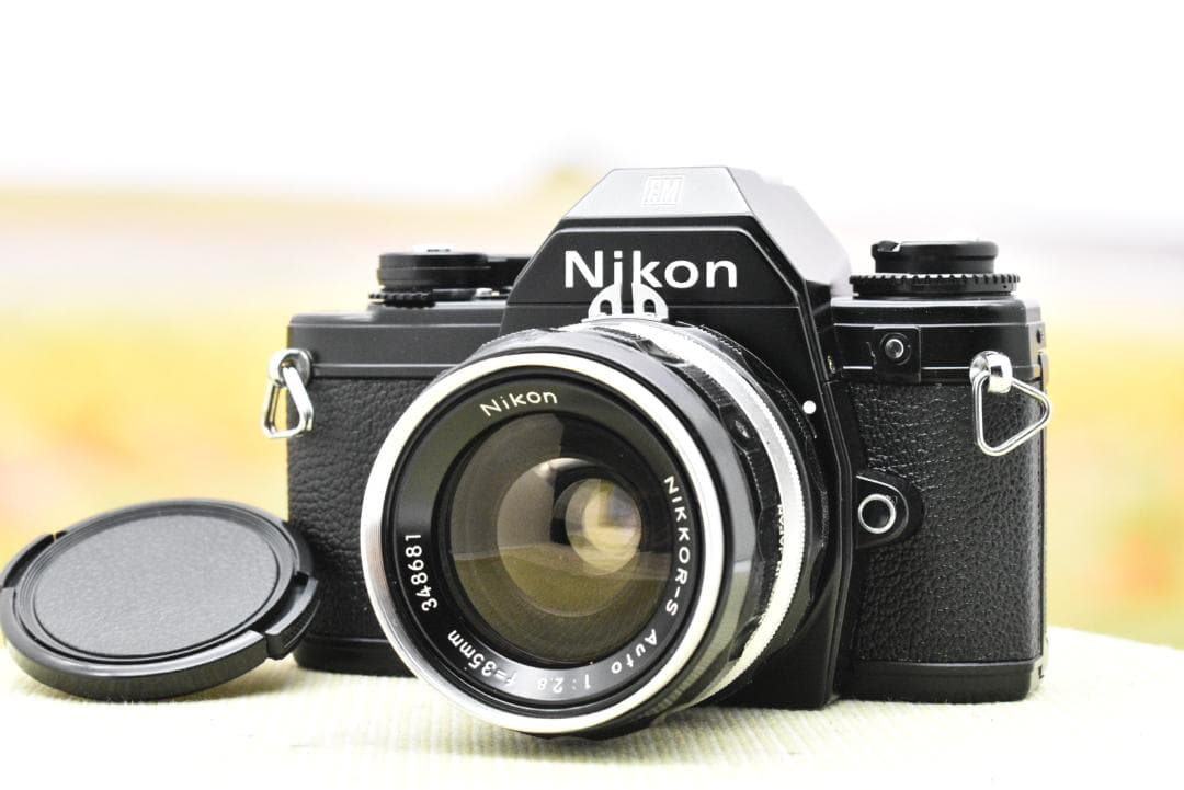 【美品整備済】 ニコン Nikon EM + 35mm F2.8 (Ai改)