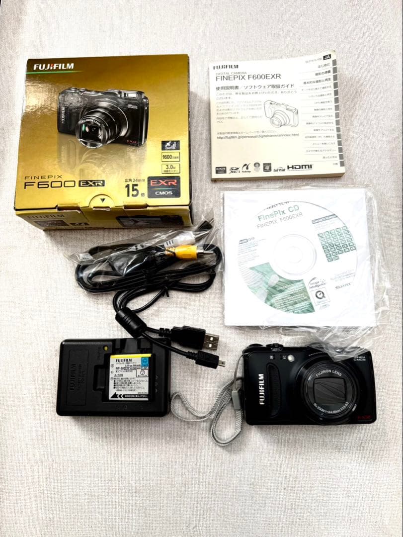 最終値引き Fujifilm FinePix F600 EXR 15メガピクセル
