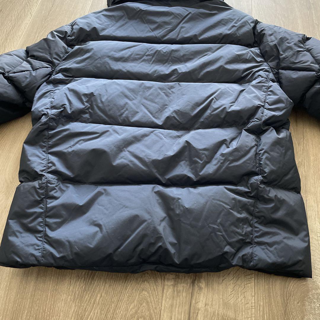 【美品】ポロラルフローレン ダウンジャケット ビッグポニー 紺 青　フード