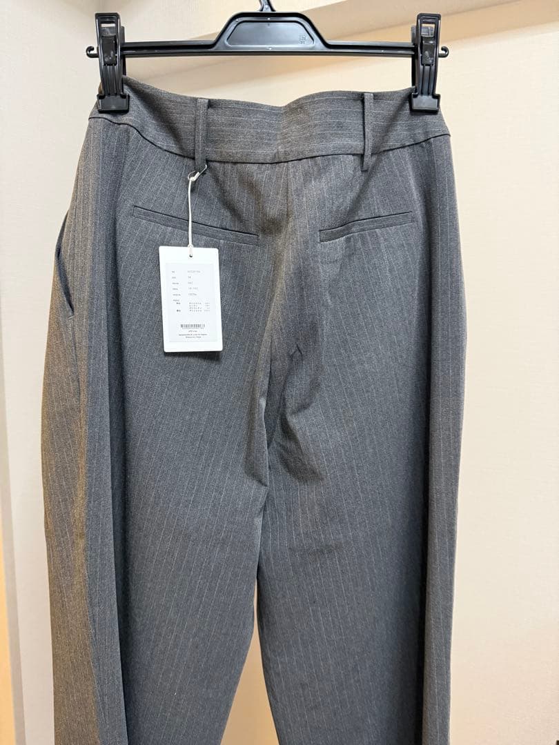 【m】 ⭐︎新品⭐︎ anuke ヘザーストレッチパンツ