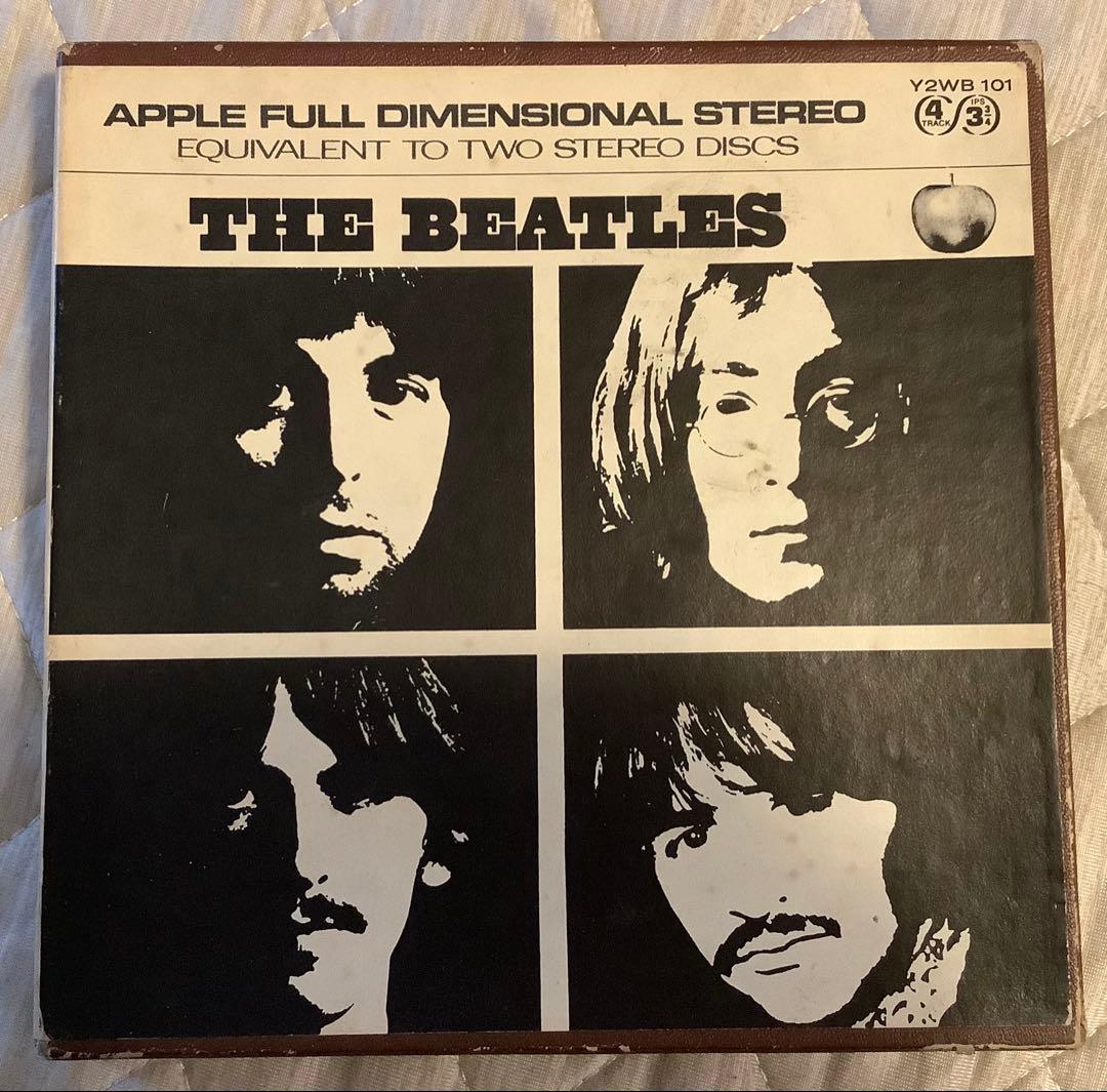 オープンリールテープ　ビートルズ　ホワイトアルバム　The Beatles