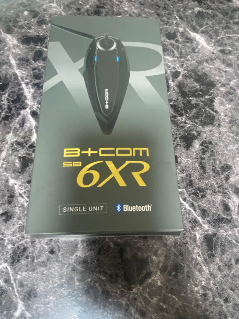 B+COM SB6XR ブラック シングルユニット