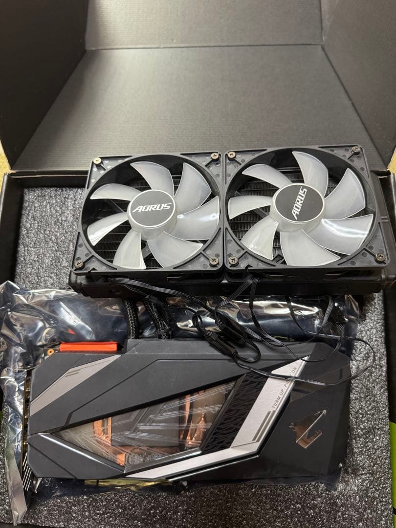グラフィックボード・グラボ・ビデオカード AORUS RTX 2080 Ti XTREME WATERFORCE 11G