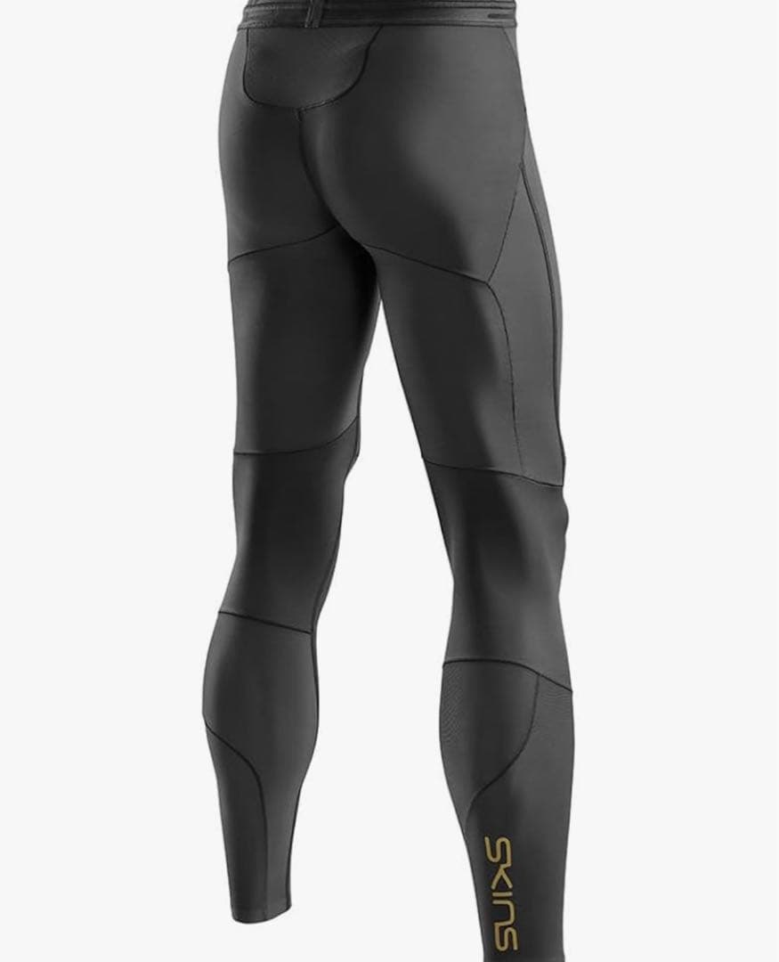 SKINS（スキンズ）SERIES-5 メンズ ロングタイツ ブラックMサイズ