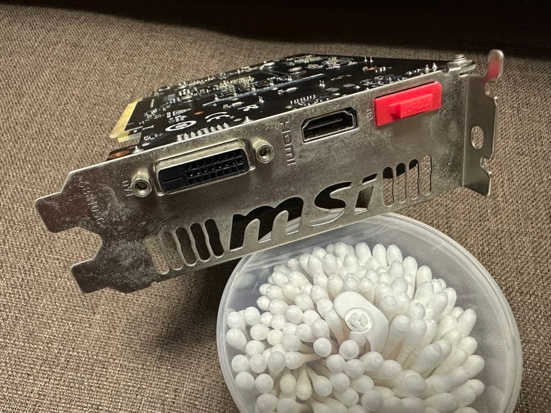 【動作確認済】MSI GTX 1050 Ti 4G OCV1 グラボ