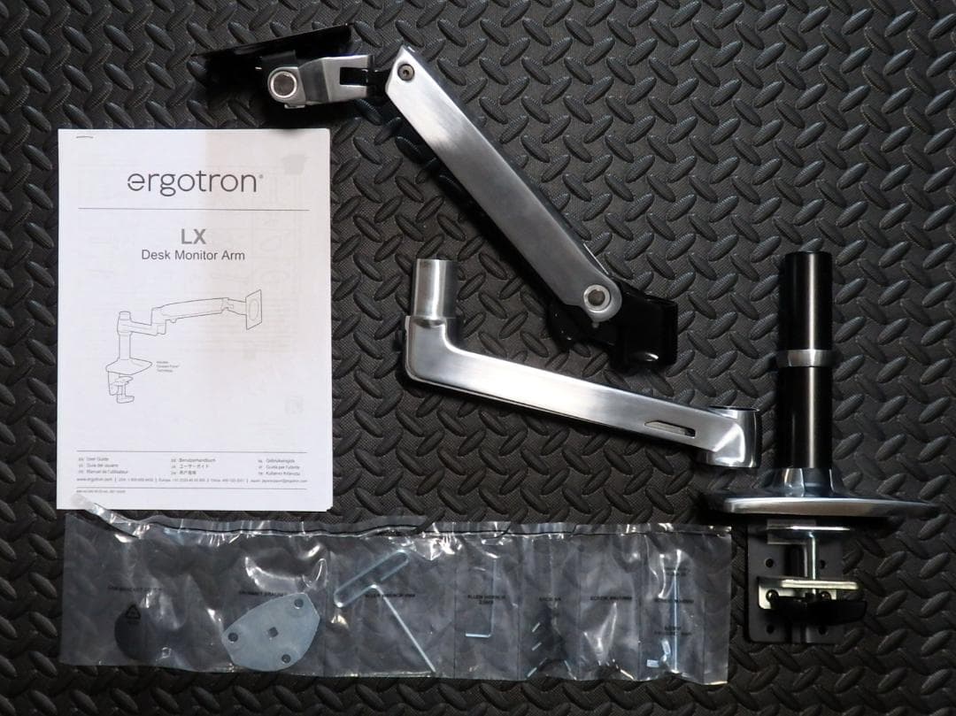 ●美品！ERGOTRON☆エルゴトロン LX ☆モニターアーム☆シルバー