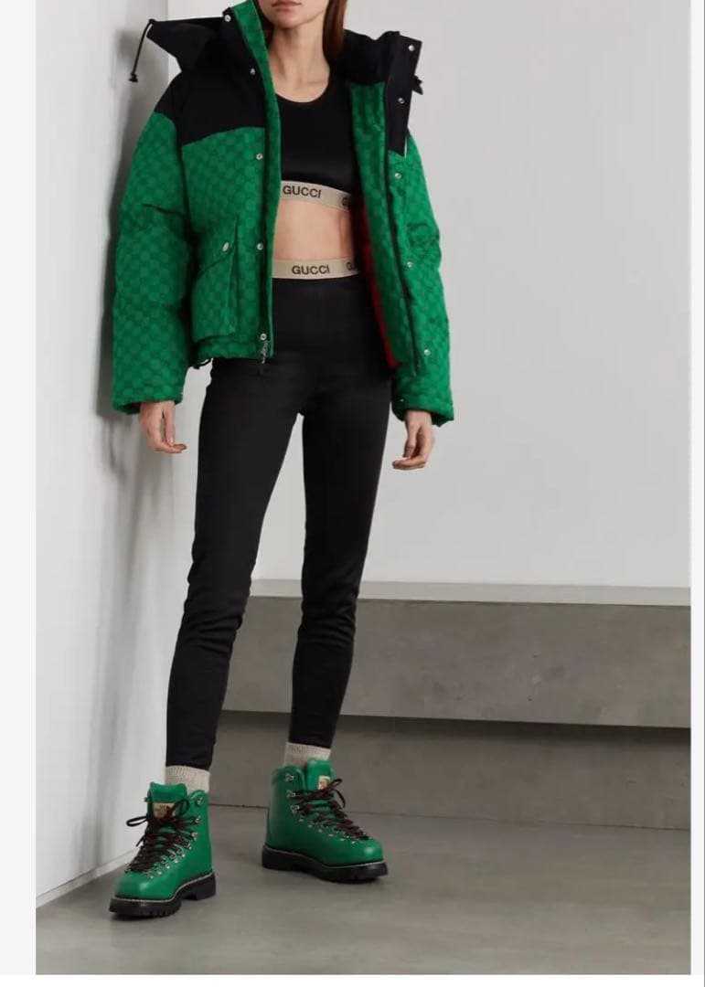 GUCCI グッチ THE NORTH FACE コラボレギンスS タグ付き