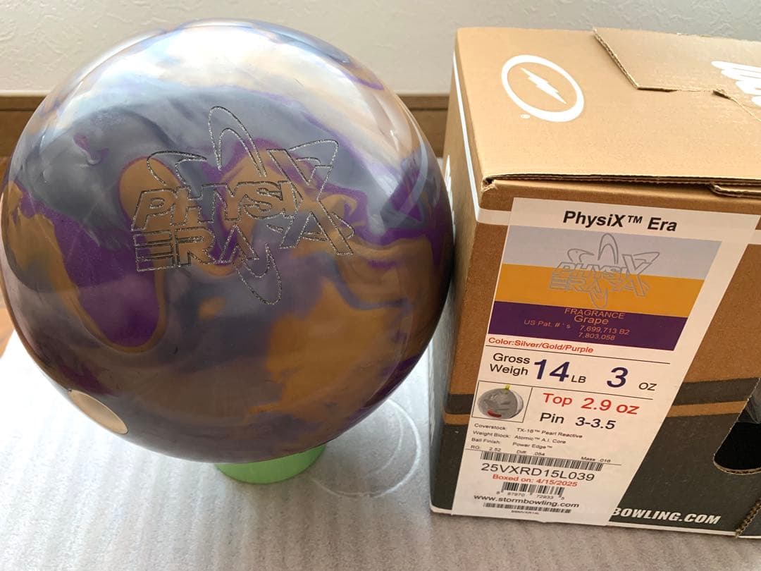 フィジックス エラ 14P ボウリングボール ハイスポ　ストーム