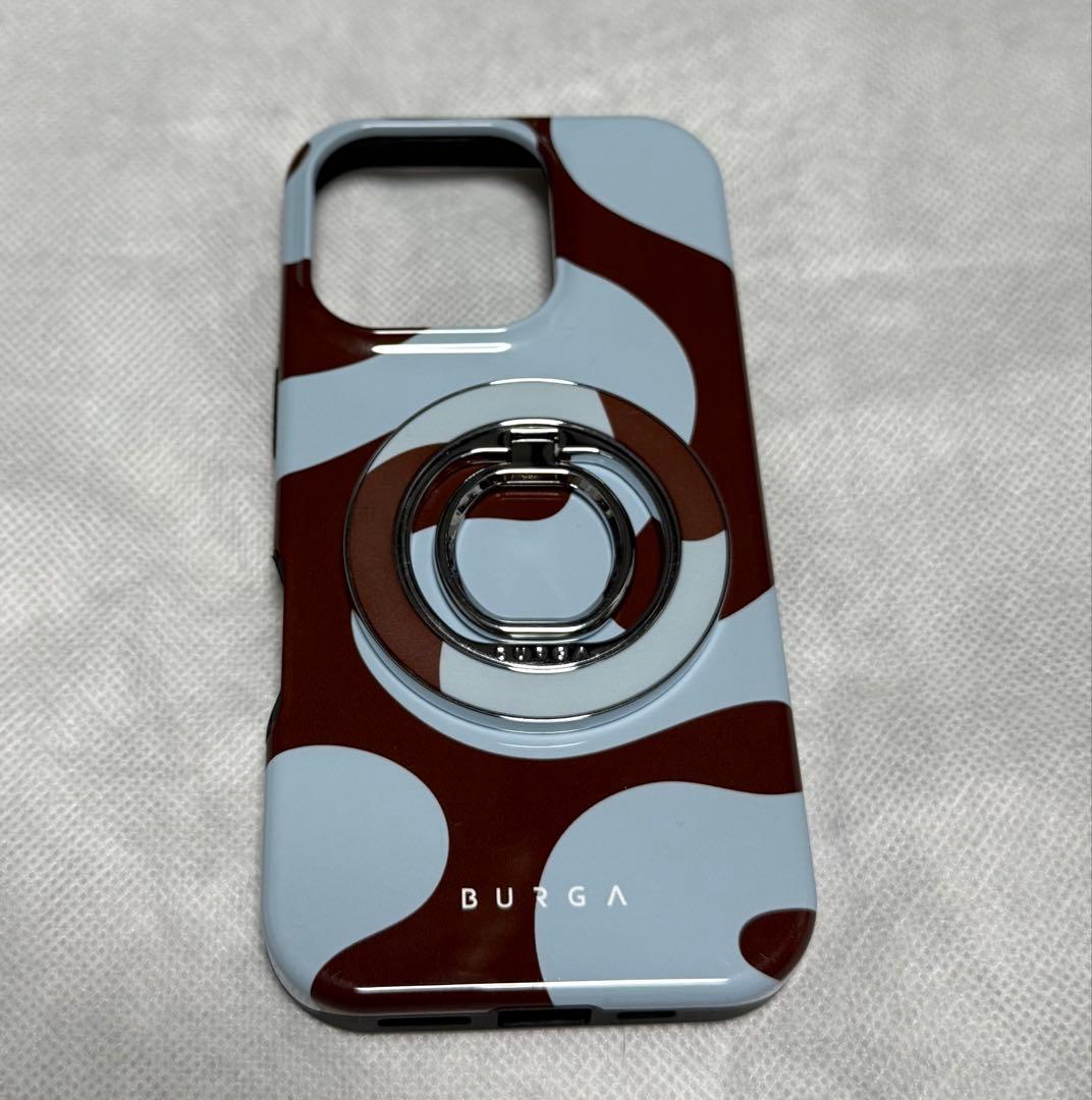BURGA core iPhone16proケース＋マグネティックリングホルダー