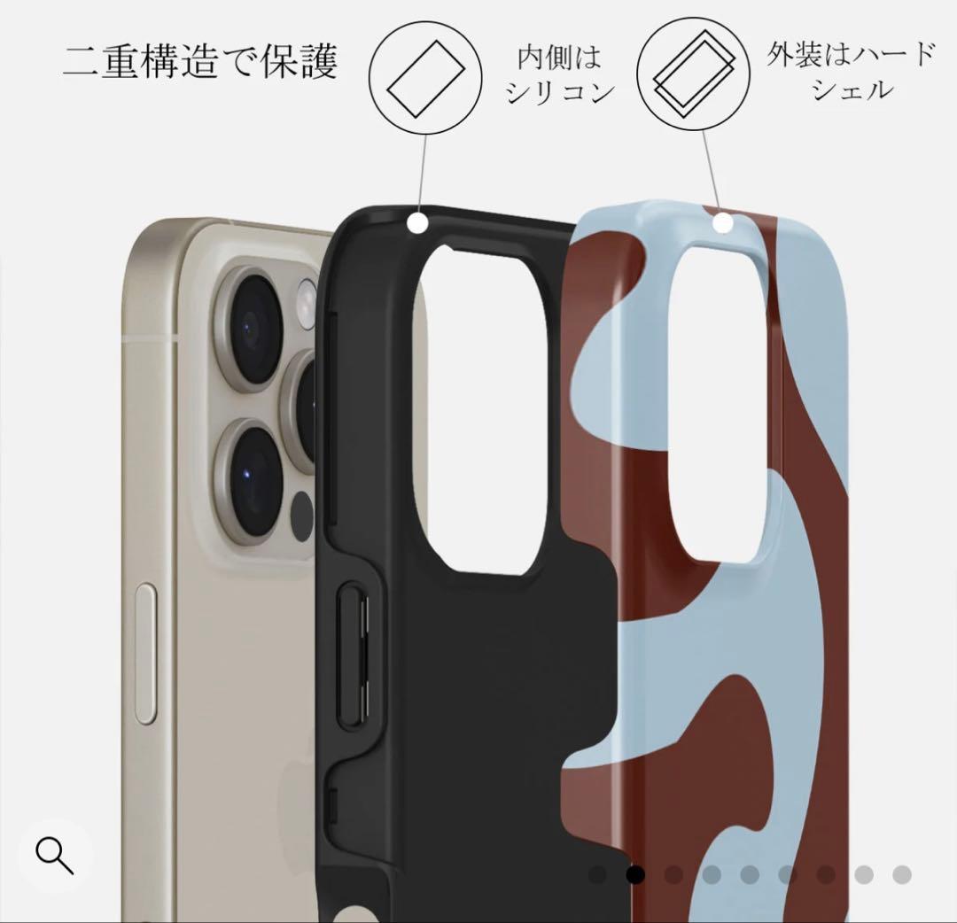 BURGA core iPhone16proケース＋マグネティックリングホルダー