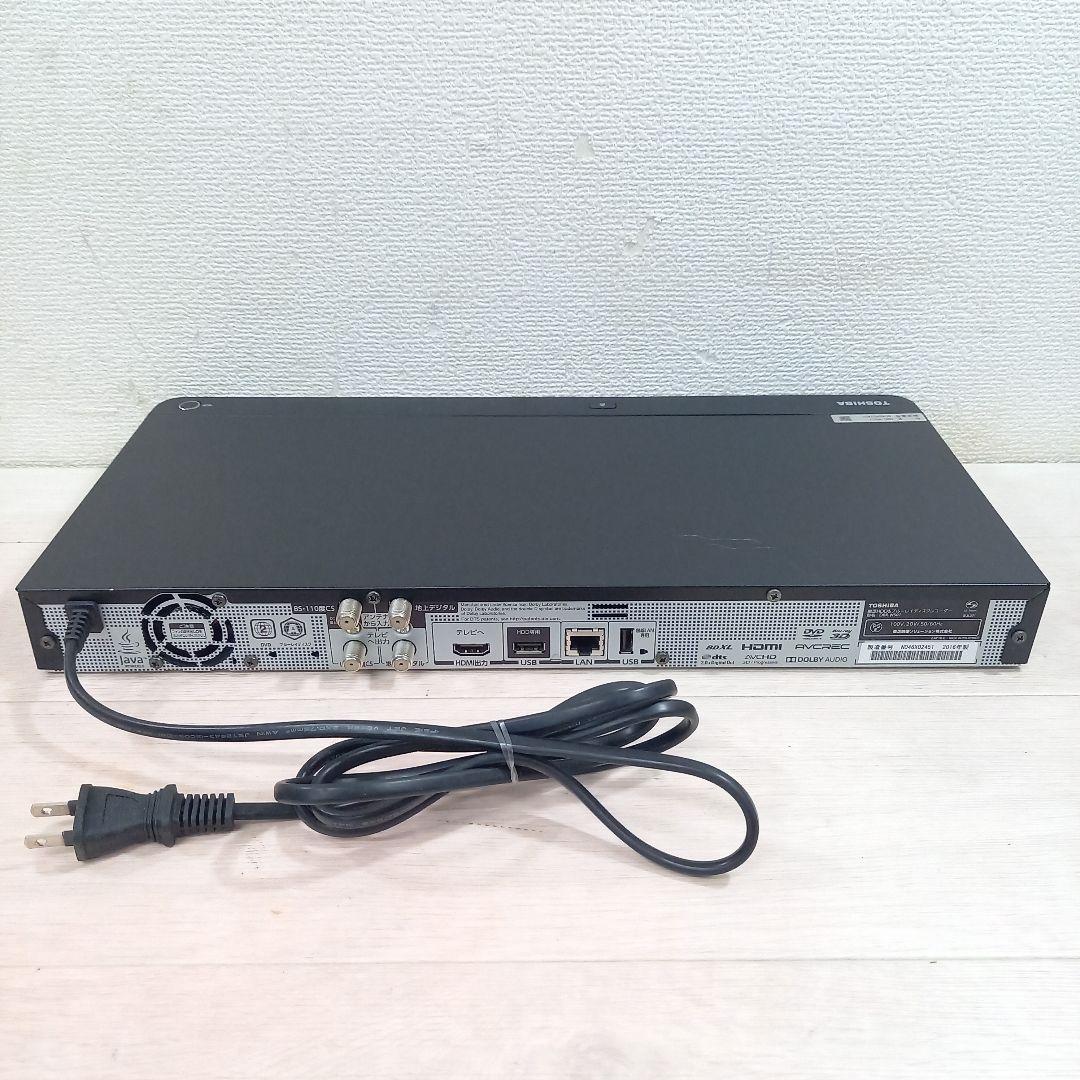 TOSHIBA 500GB ブルーレイレコーダー DBR-W507 2016年製