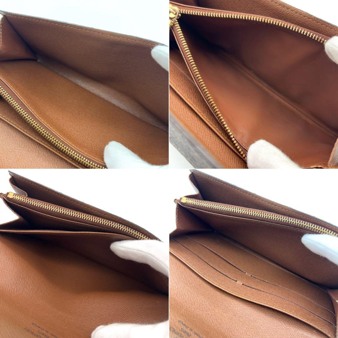 ルイヴィトン 長財布 ポシェットポルトモネクレディ モノグラム 男女兼用