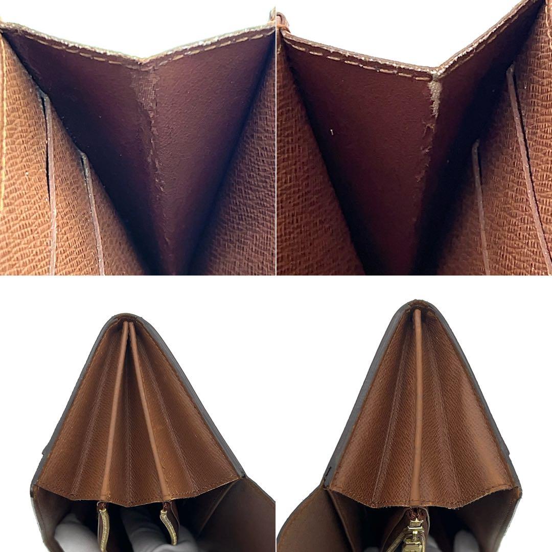 ルイヴィトン 長財布 ポシェットポルトモネクレディ モノグラム 男女兼用