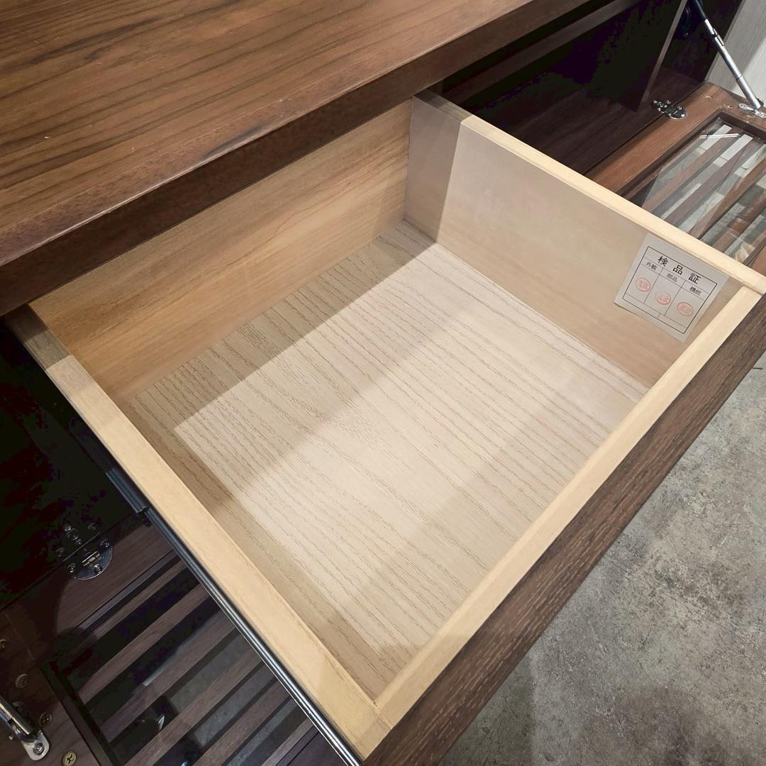 i+ テレビボード TV台 ローボート 120 MBR ウォールナット 村内家具