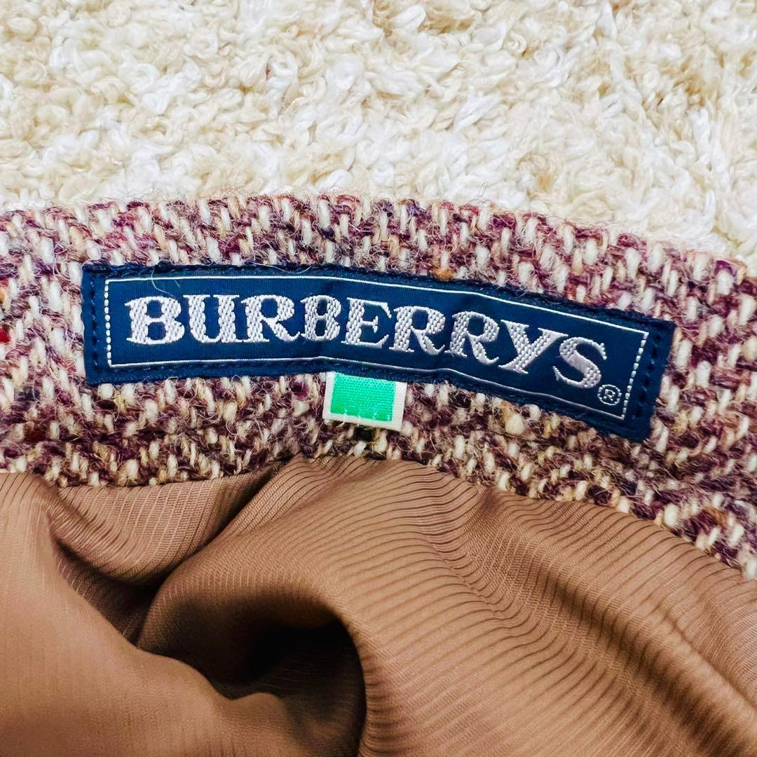 希少✨️ BURBERRY バーバリー ブラウン ツイード スカートセットアップ