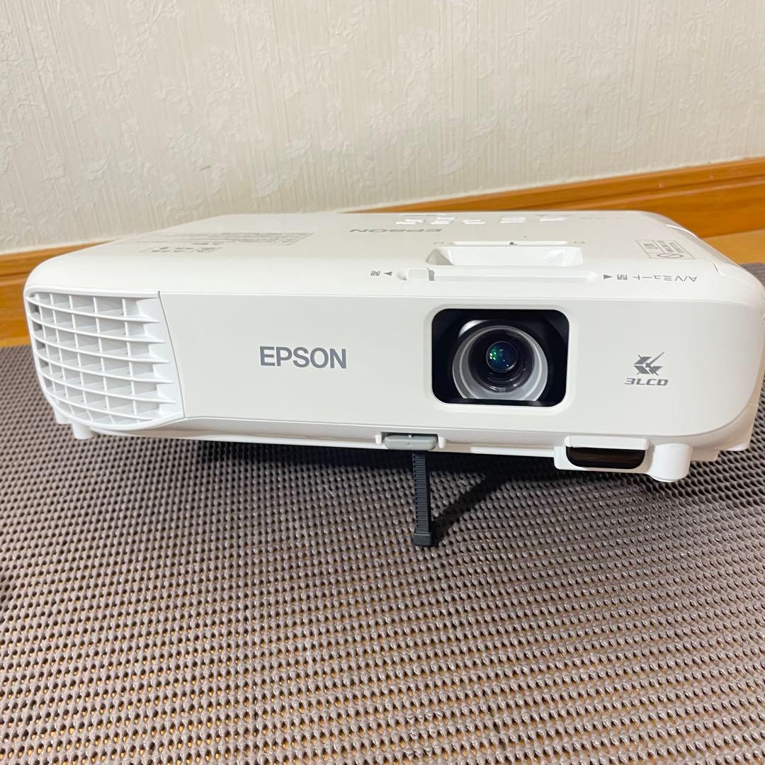 【１か月保証付き】EPSON プロジェクターEB-W05 ランプ点灯時間21H