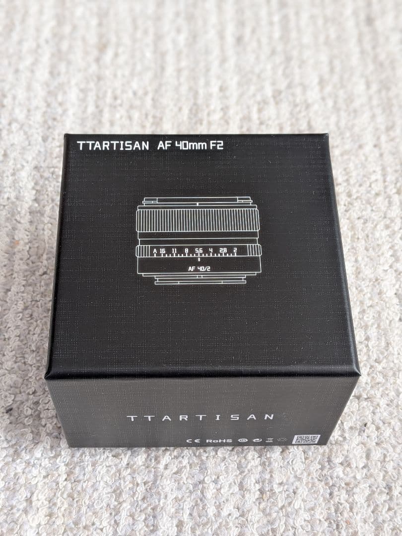 TTARTISAN AF 40mm F2 単焦点レンズ ソニーEマウント