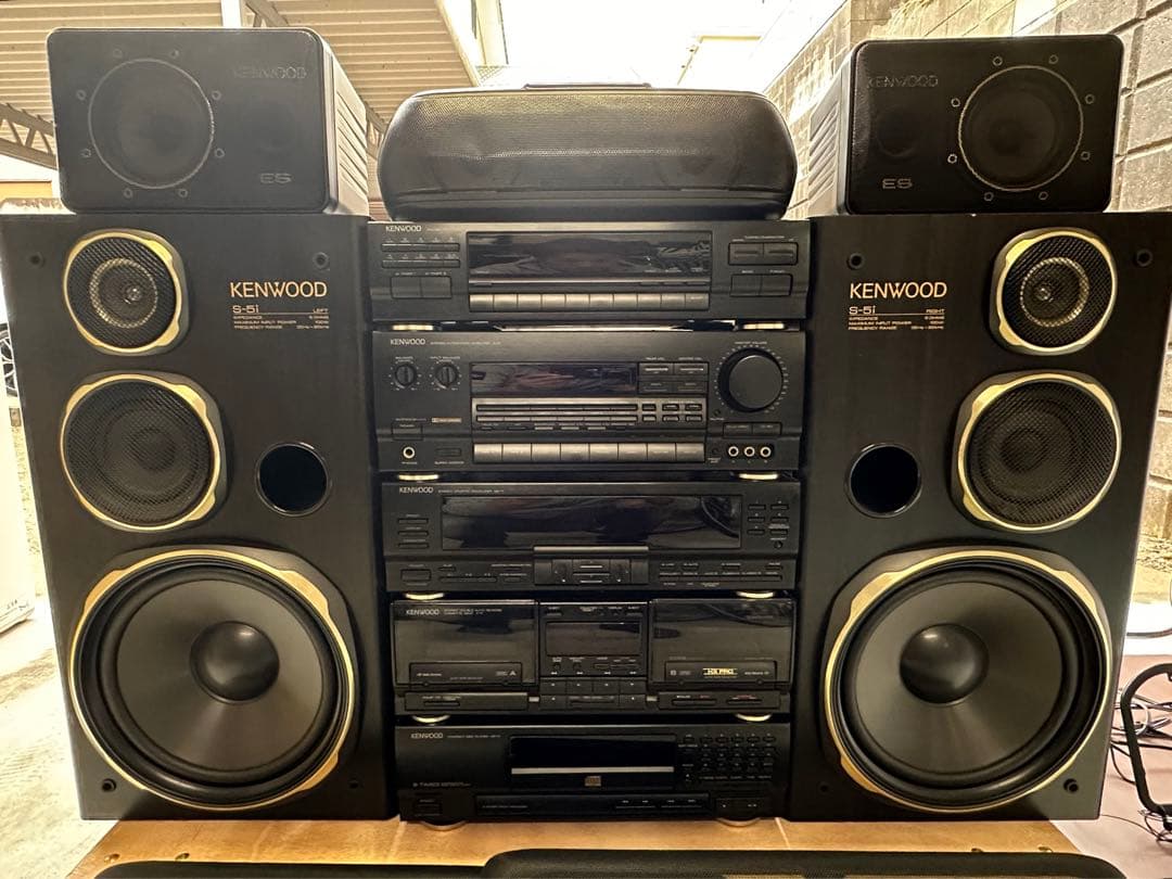 【極希少/ワンオーナー】KENWOOD ROXY J5 バブルコンポの最高峰