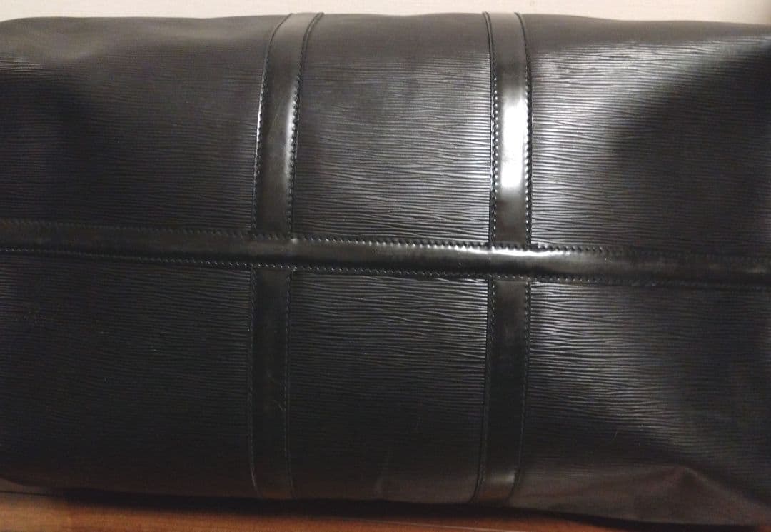 ルイヴィトン　エピ　キーポル55　ボストンバッグ　黒　ブラック　中古品