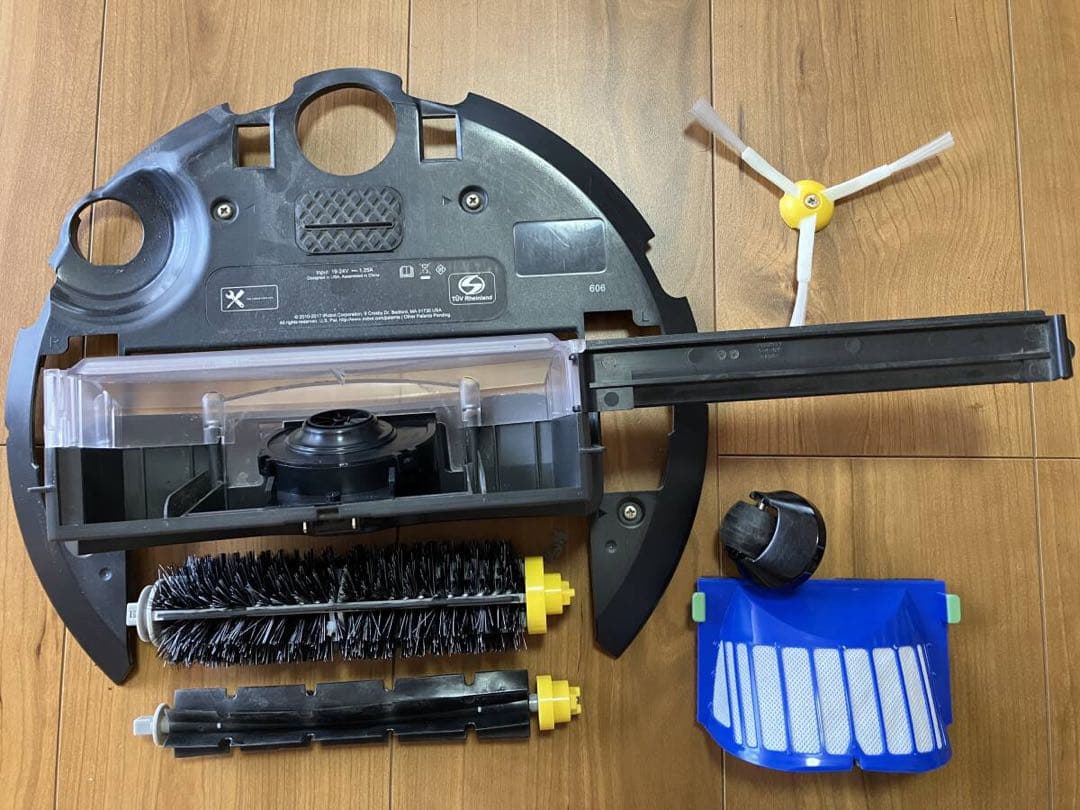 ルンバ 606 irobot 中古 ペット無環境で使用 バッテリー・消耗品交換済