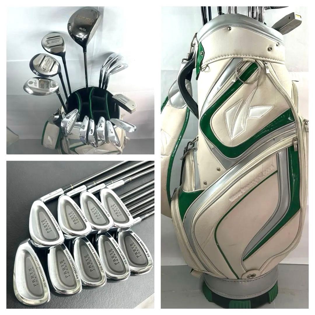 本格派　メンズゴルフクラブ　14本　フルセット　ゴルフセット　お試しセット