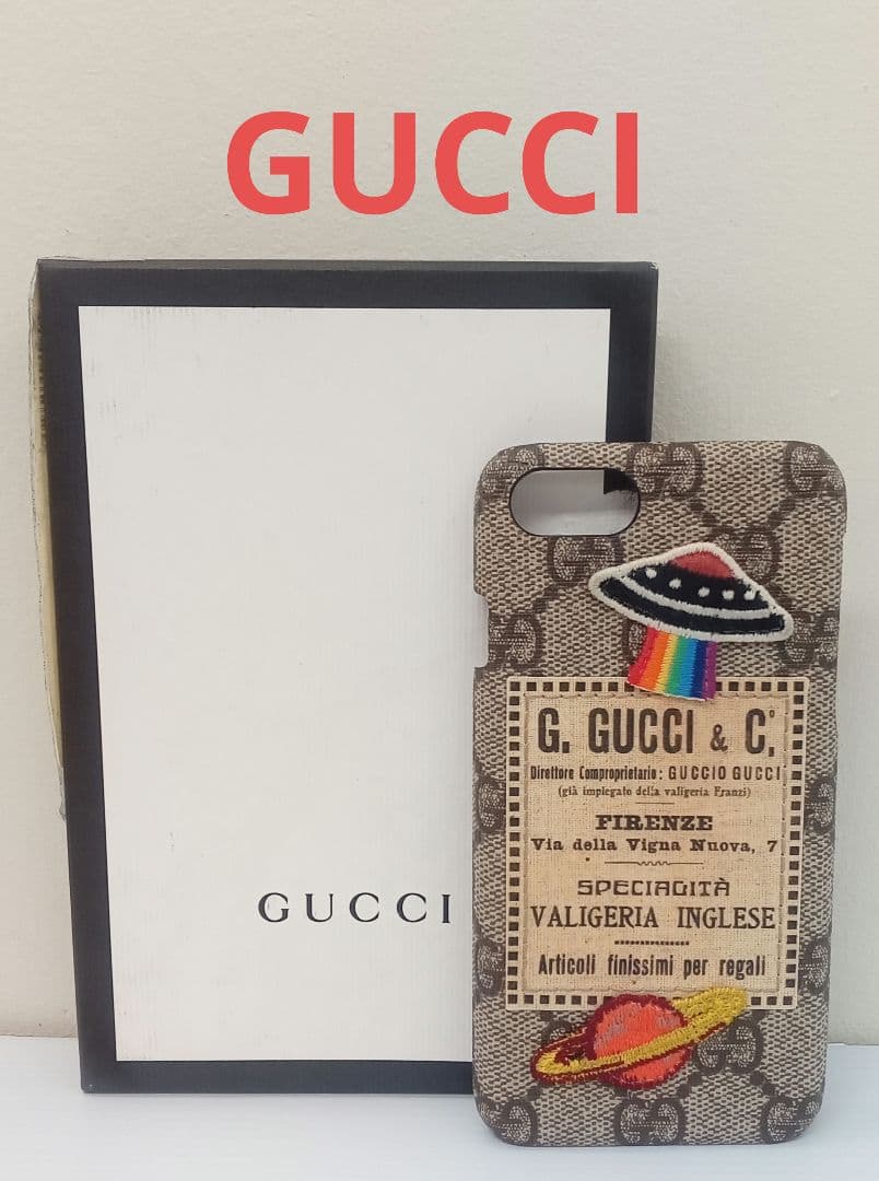 APL16 グッチ 未使用美品 ナイトクーリエ iphoneケース