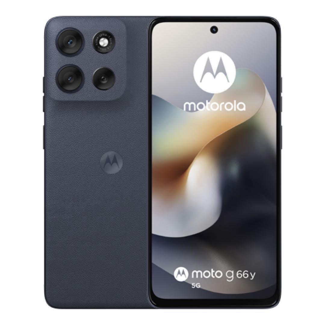 【未使用】moto g66y 5G ブラックオイスター　SIMフリー
