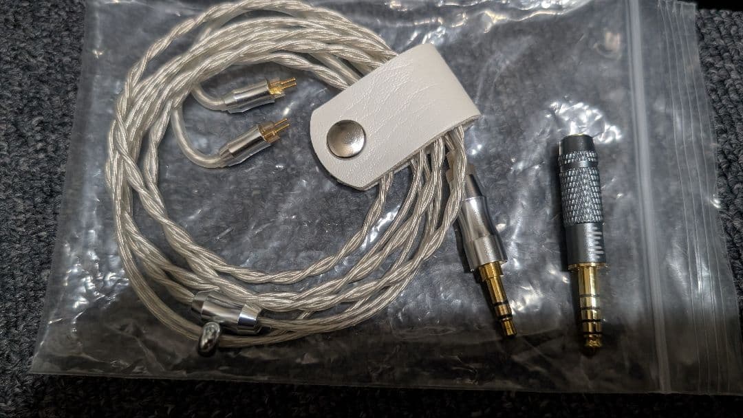 kiwi ears MELODY/7N 超冷凍製単結晶銅銀メッキ