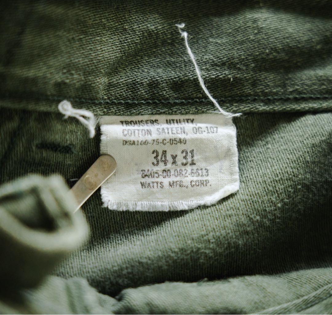70s ベイカーパンツU.S.ARMY W34