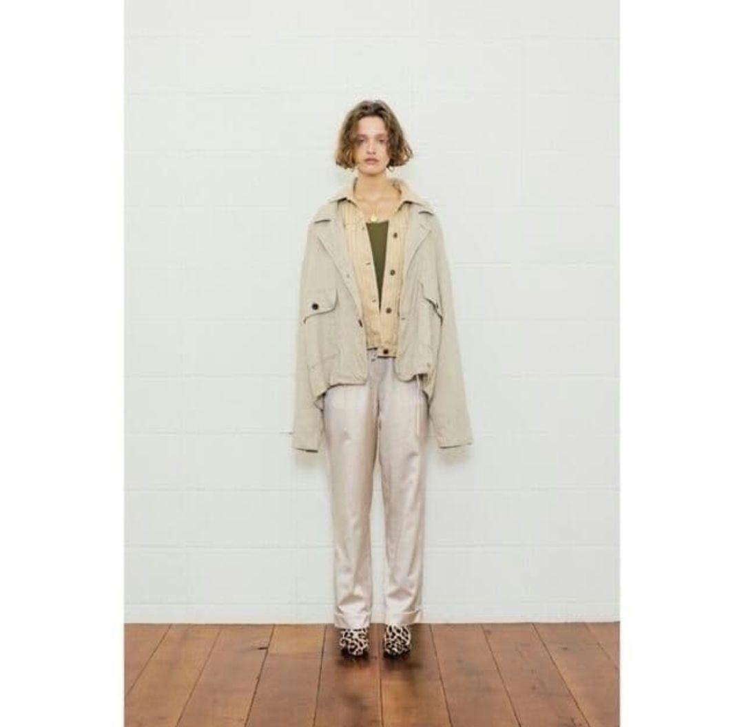 UNUSED アンユーズド オーバーサイズ ハンティングジャケット ベージュ L