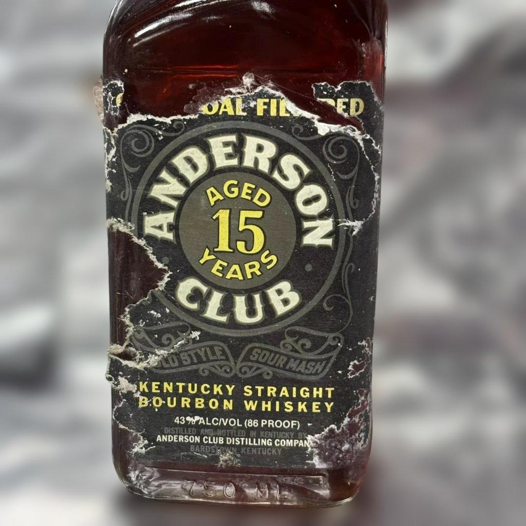 Anderson Club 15年 アンダーソン クラブバーボン ウイスキー