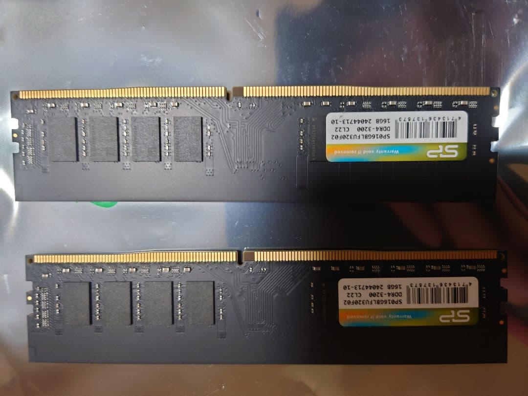 SP 32GB DDR4 3200 16GB 2個セット