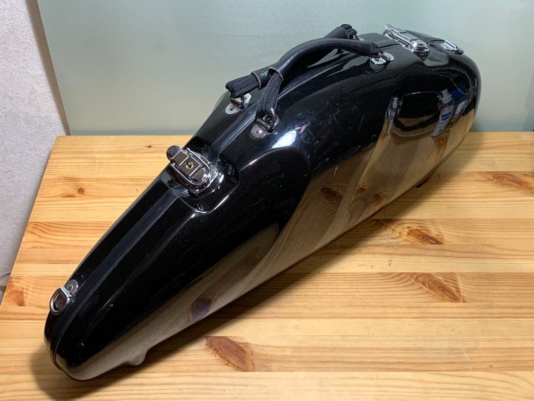 良品 ケースのみ CC シャイニーケースⅡ エアロ アルトサックス 最終