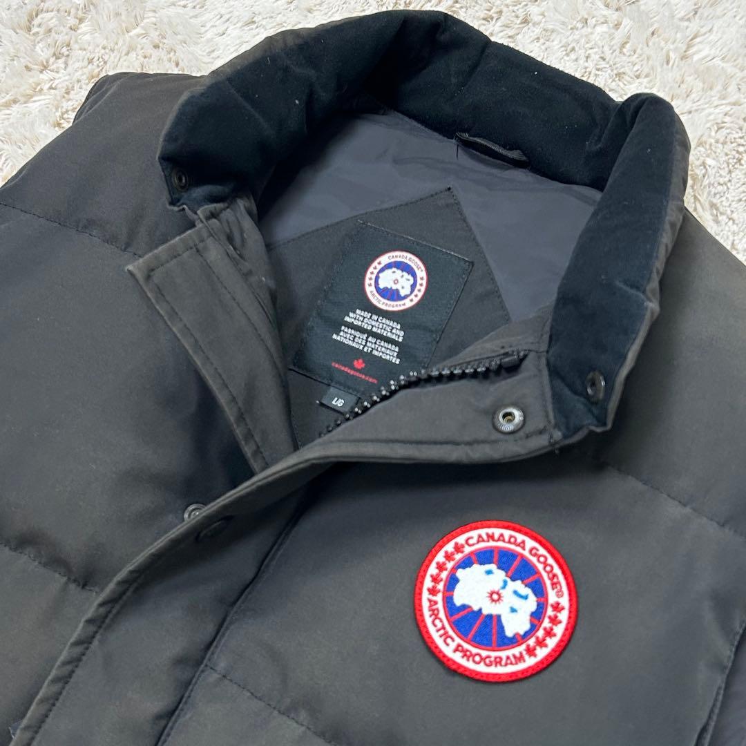 【正規品】カナダグース ダウンベスト L 4154M フリースタイル　保証タグ付