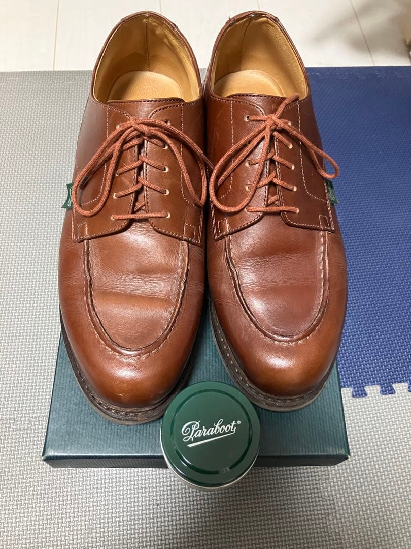 【美品】Paraboot パラブーツ CHAMBORD シャンボード　マロン　8